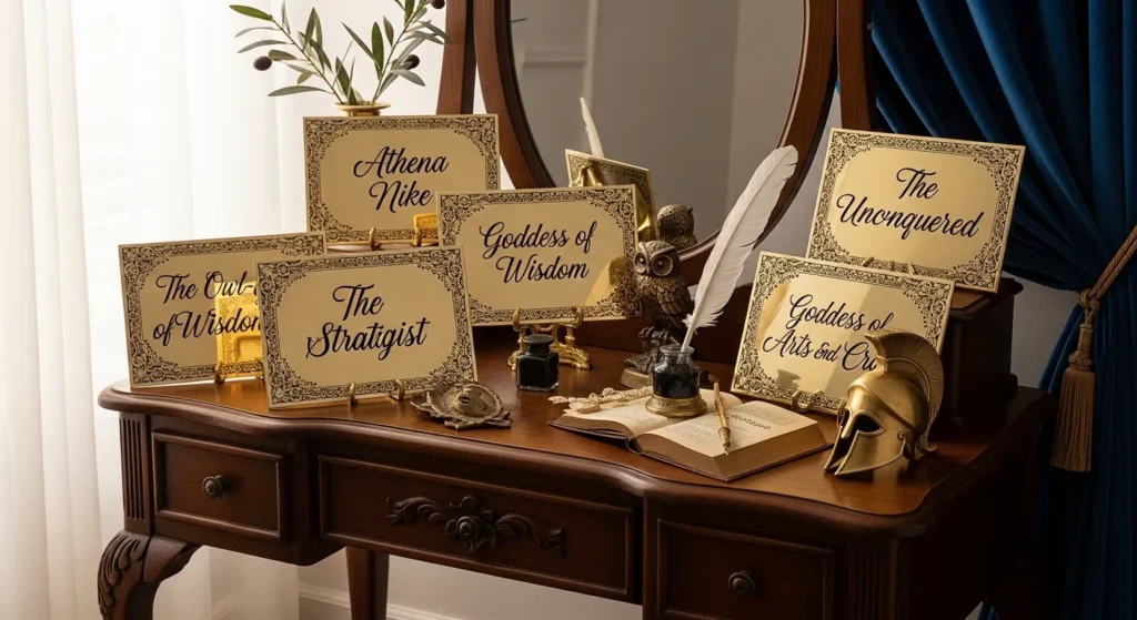 Aesthetic Nicknames for Athena