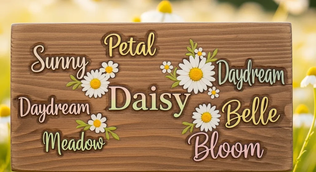  Aesthetic Nicknames for Daisy