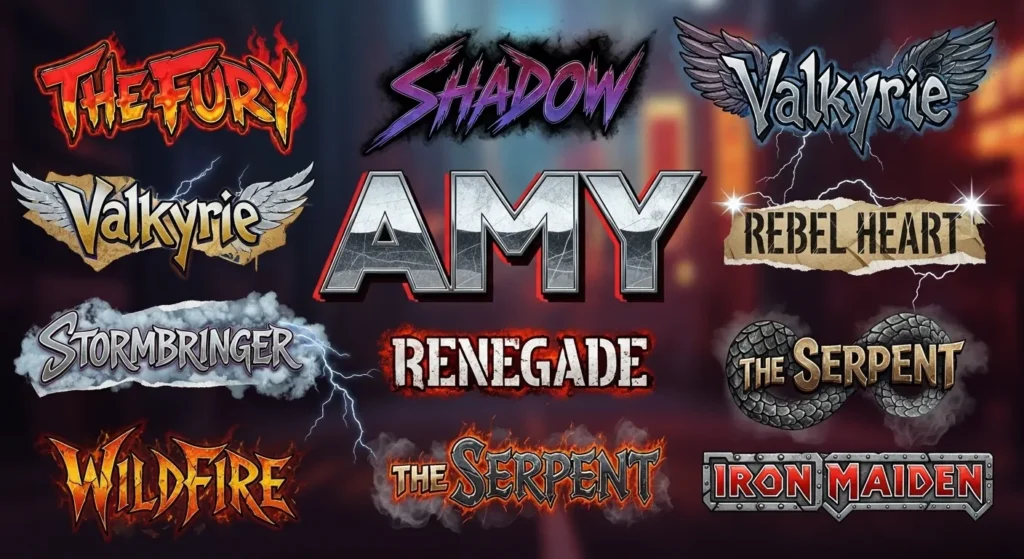  Badass Nicknames for Amy