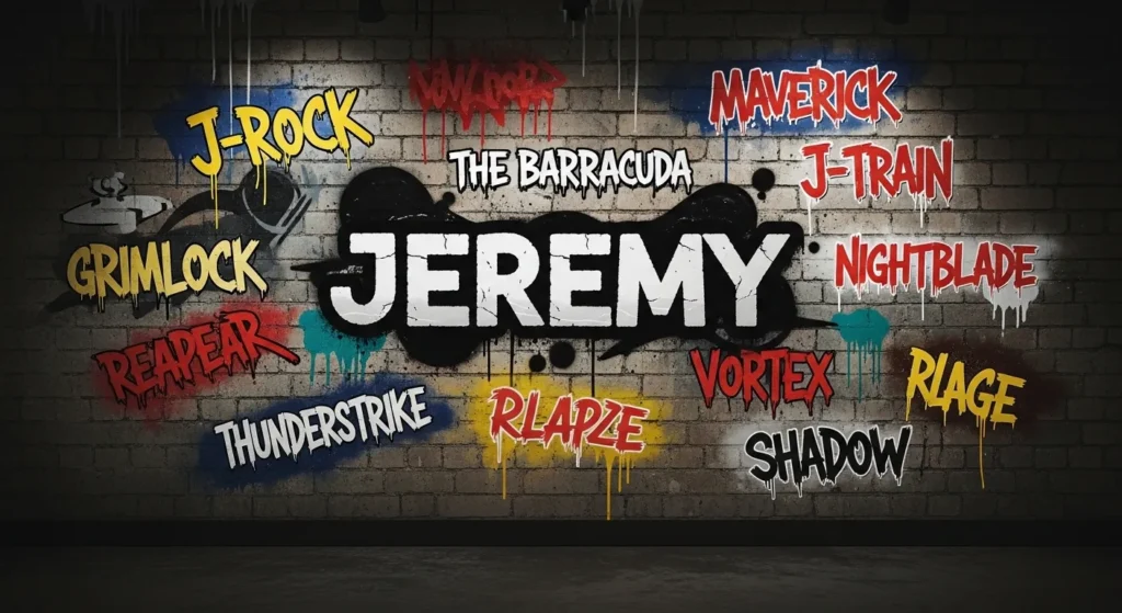 Badass Nicknames for Jeremy