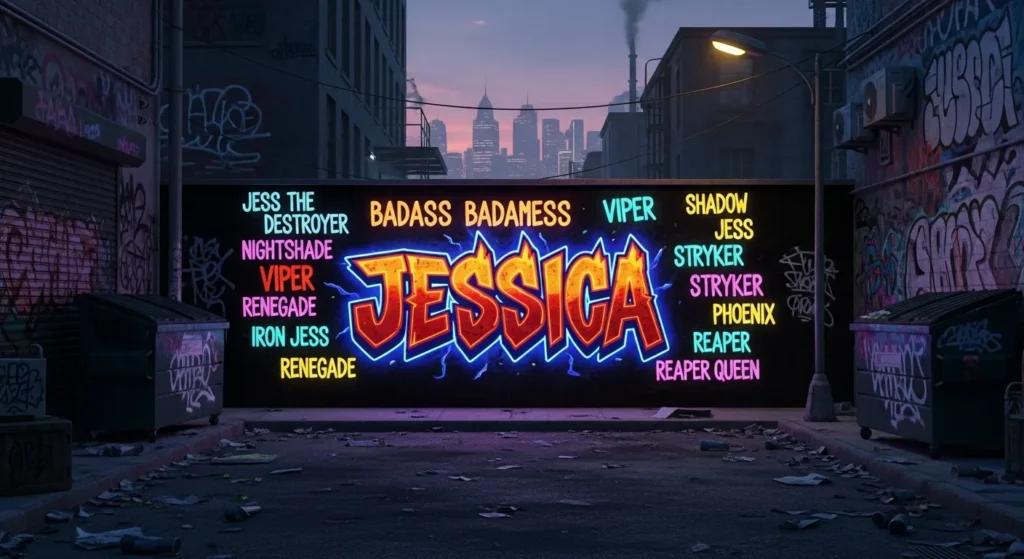 Badass Nicknames for Jessica