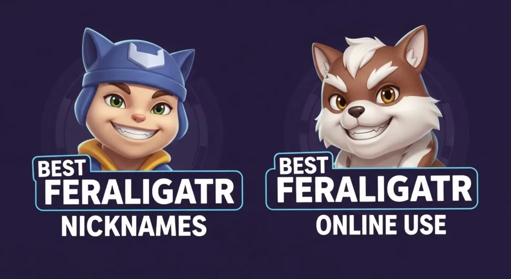 Best Feraligatr Nicknames for Gamers & Online Use