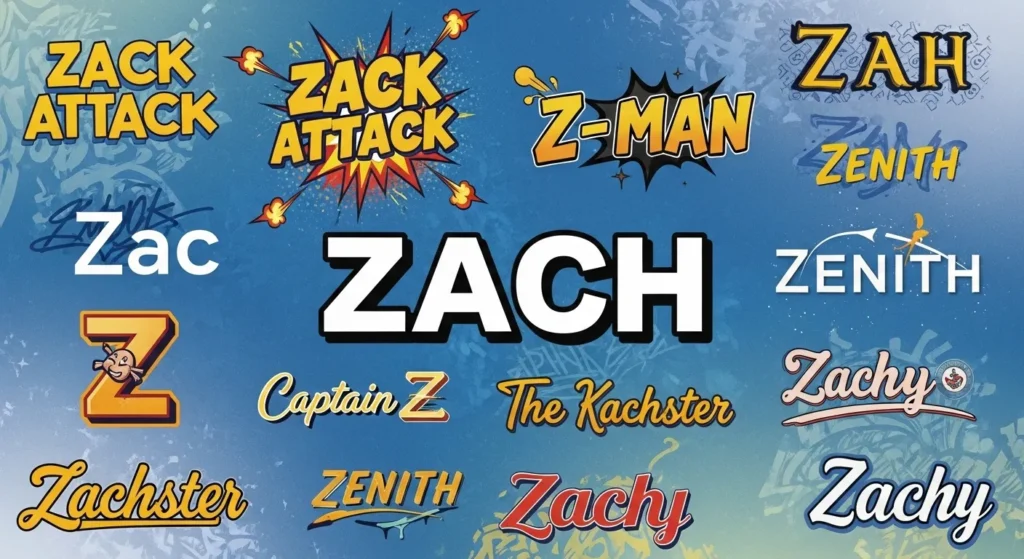  Cool Nicknames for Zach