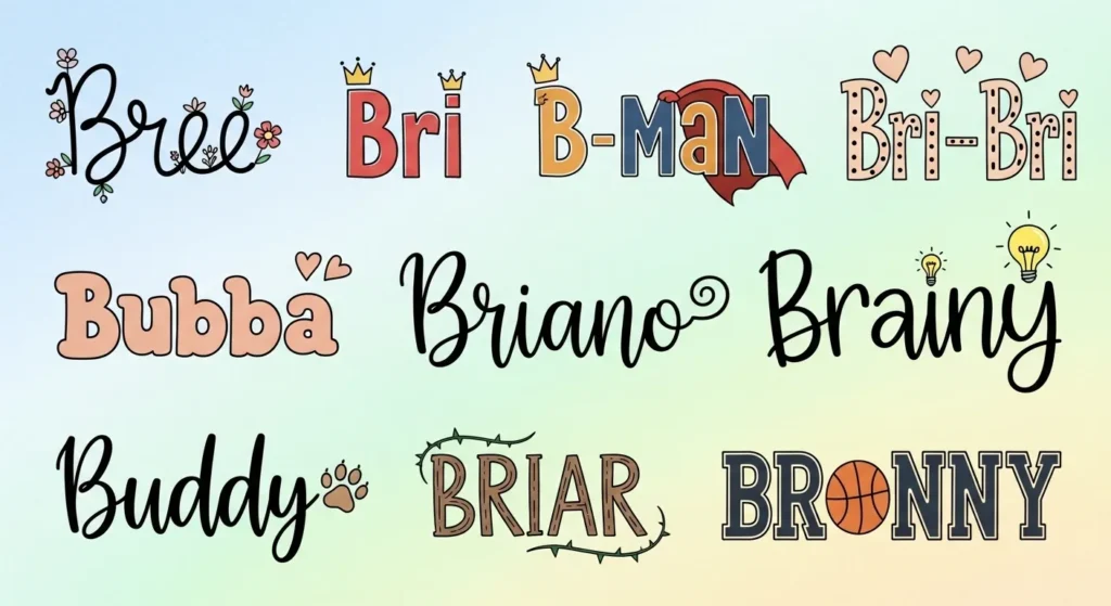 Cute Nicknames for Brian