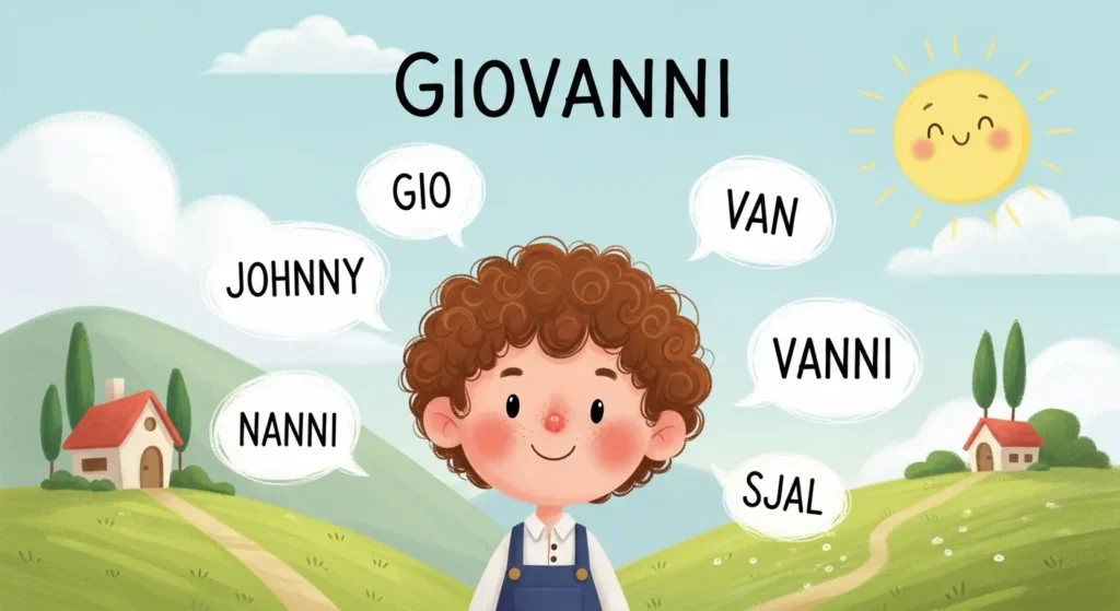Cute Nicknames for Giovanni