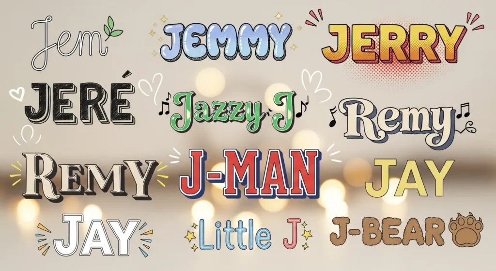 Cute Nicknames for Jeremy