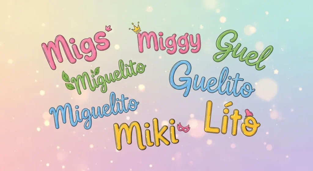 Cute Nicknames for Miguel
