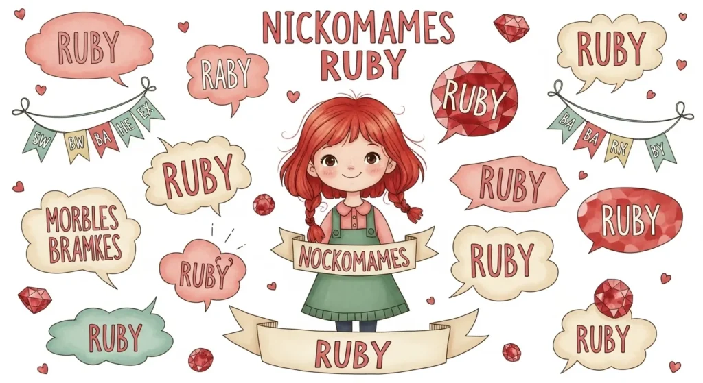 Cute Nicknames for Ruby
