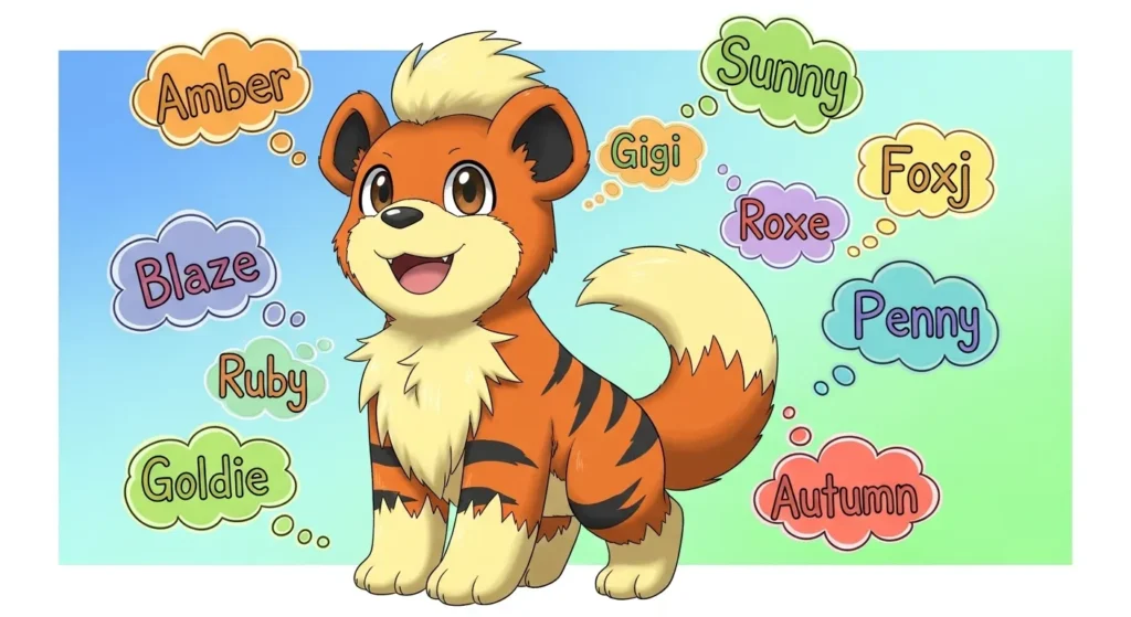  Female Growlithe Nicknames