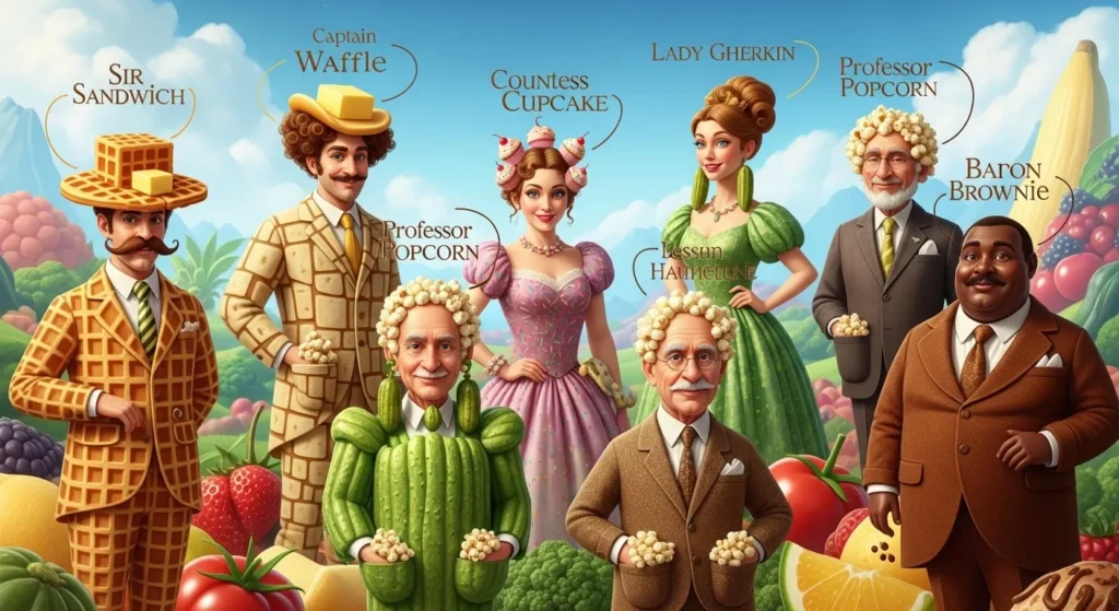 Food-Inspired Weird Nicknames