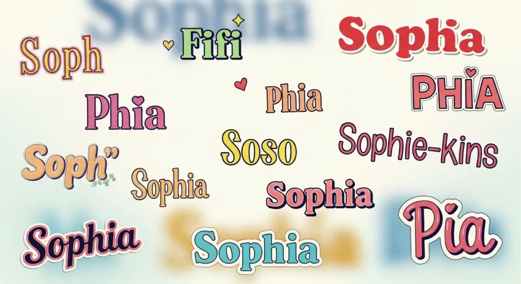  Fun Sophia Nicknames