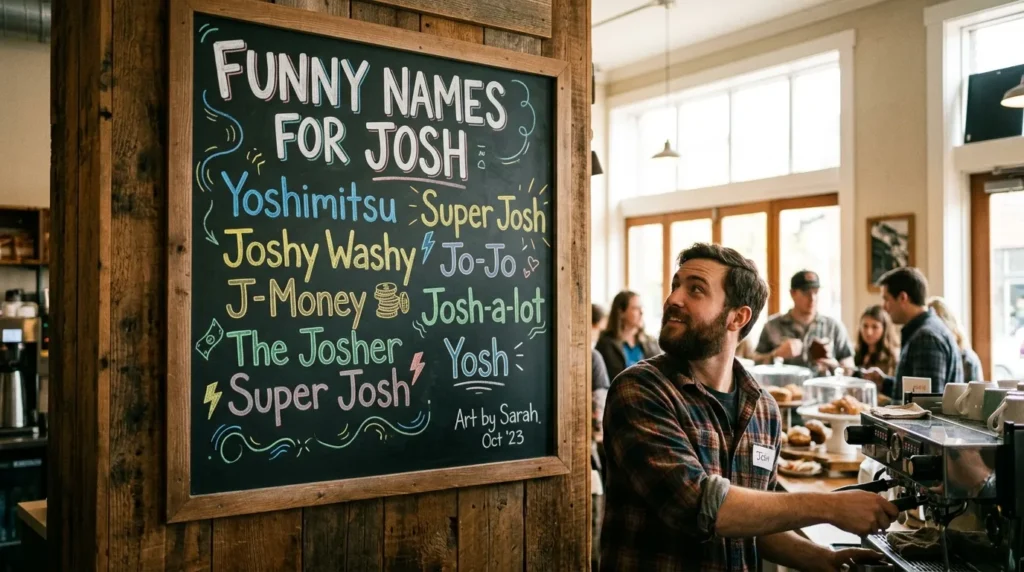 funny names for josh