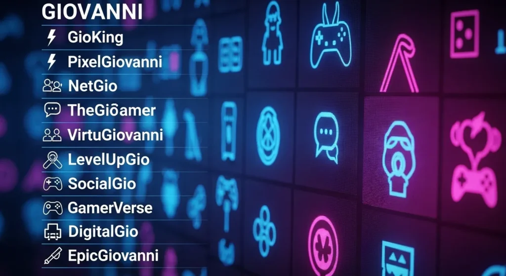  Gaming & Social Media Nicknames for Giovanni
