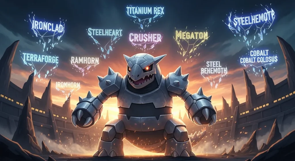 Cool Aggron Nicknames