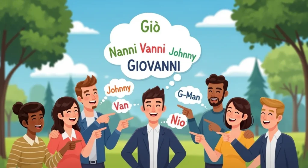 Nicknames for Giovanni for Friends