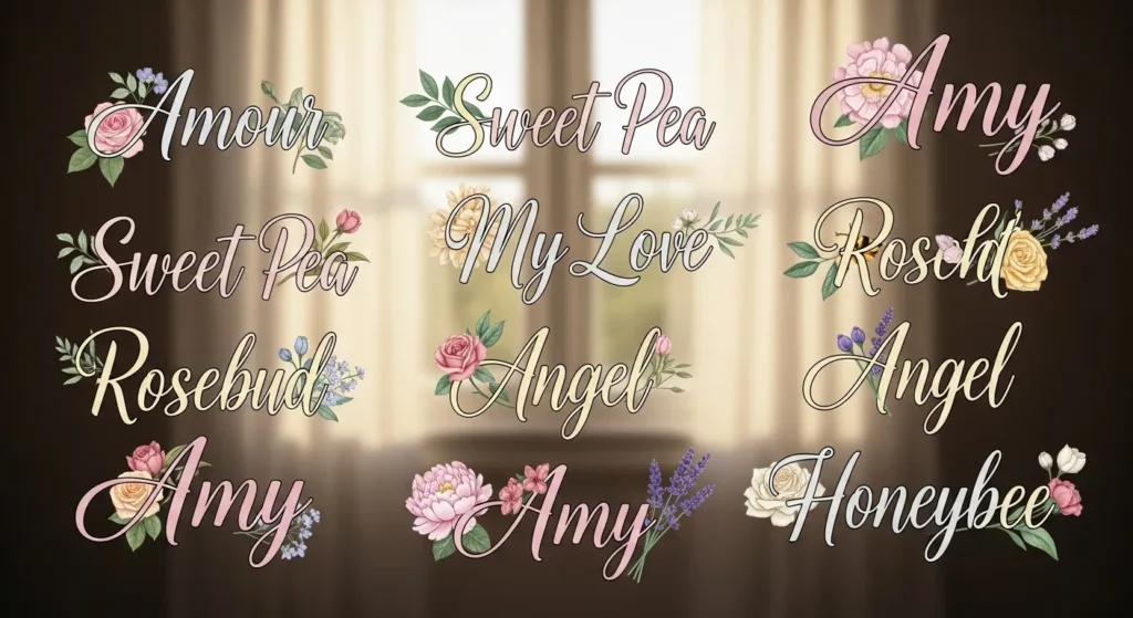  Romantic Nicknames for Amy