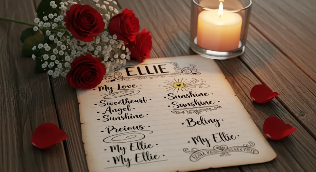  Romantic Nicknames for Ellie