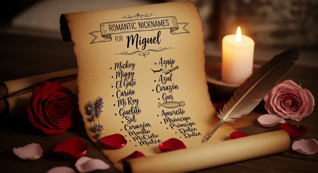 Romantic Nicknames for Miguel