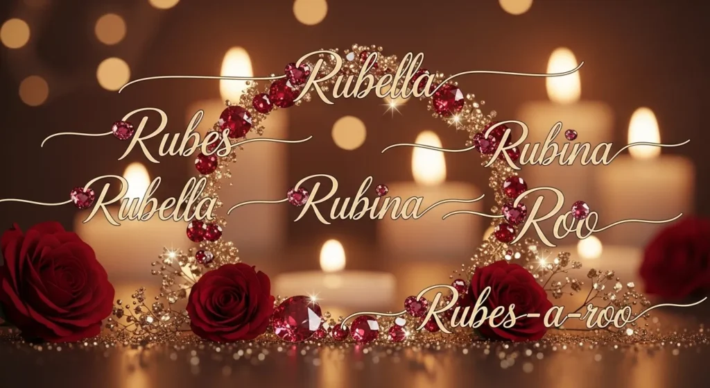 Romantic Nicknames for Ruby