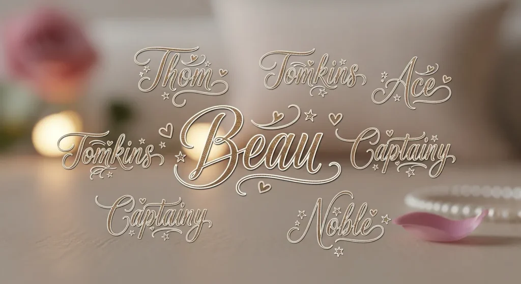 Romantic Thomas Nicknames