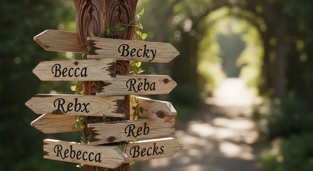 Short Nicknames for Rebecca