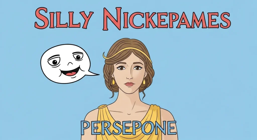 Silly Nicknames for Persephone