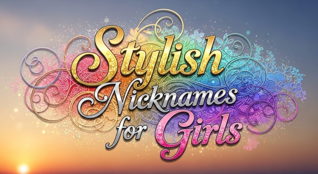 Stylish Nicknames for Girls