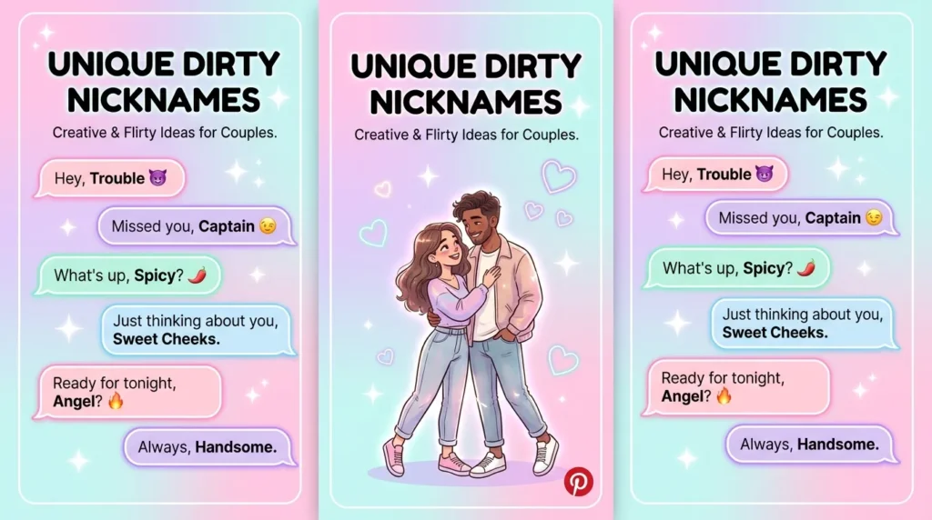 Unique Dirty Nicknames