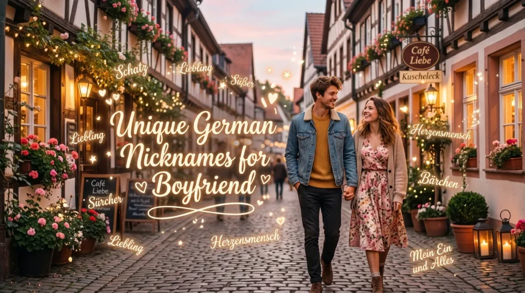  Unique German Nicknames for Boyfriend