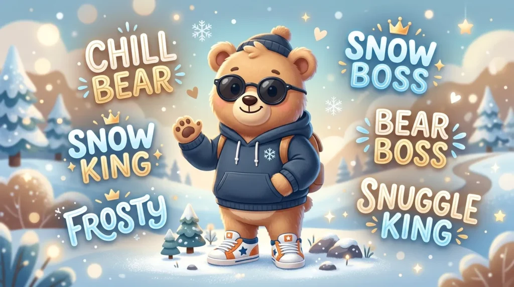 Cool Bear Nicknames