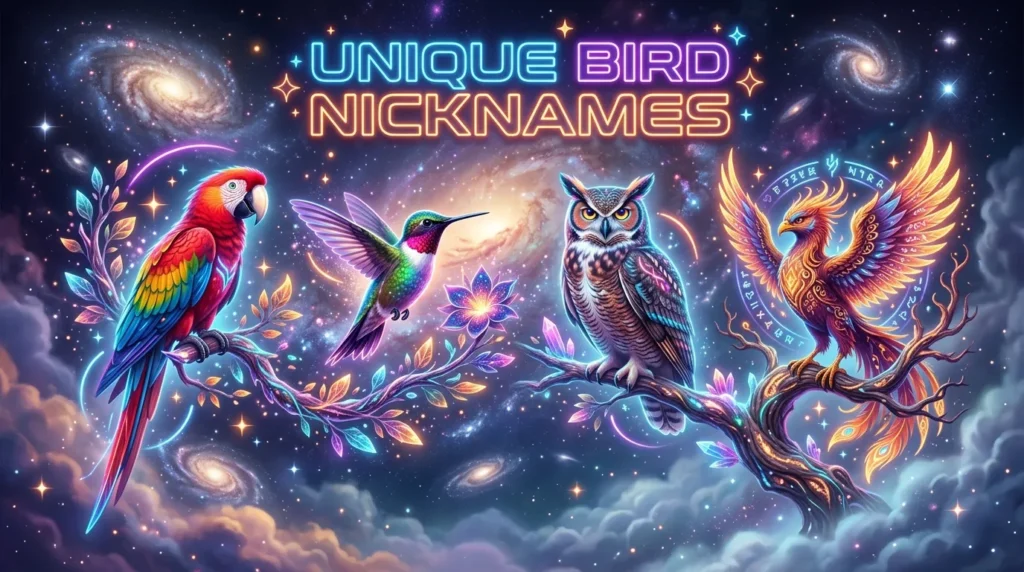 Unique Bird Nicknames