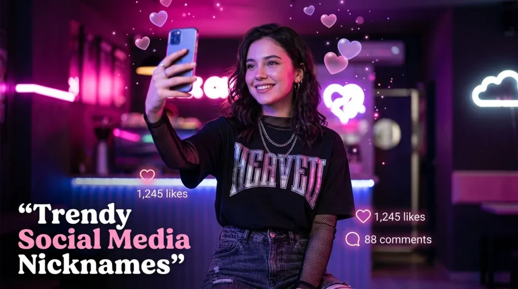 Trendy Social Media Nicknames