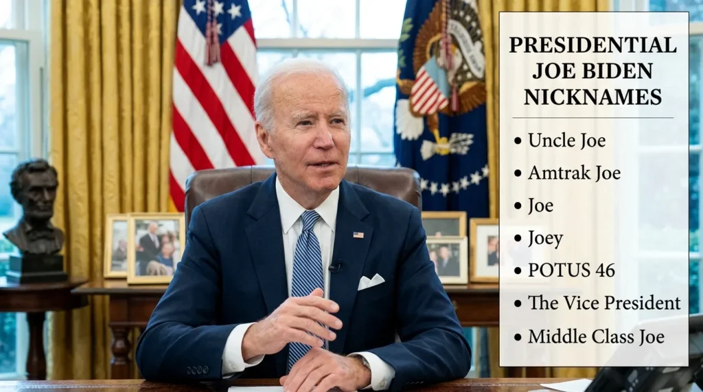 Presidential Joe Biden Nicknames