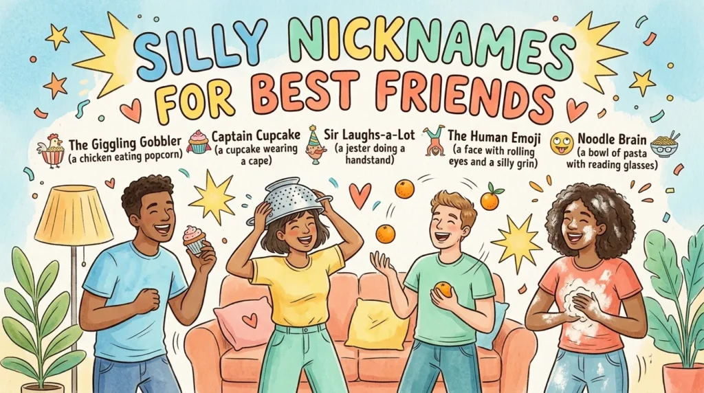  Silly Nicknames for Best Friends