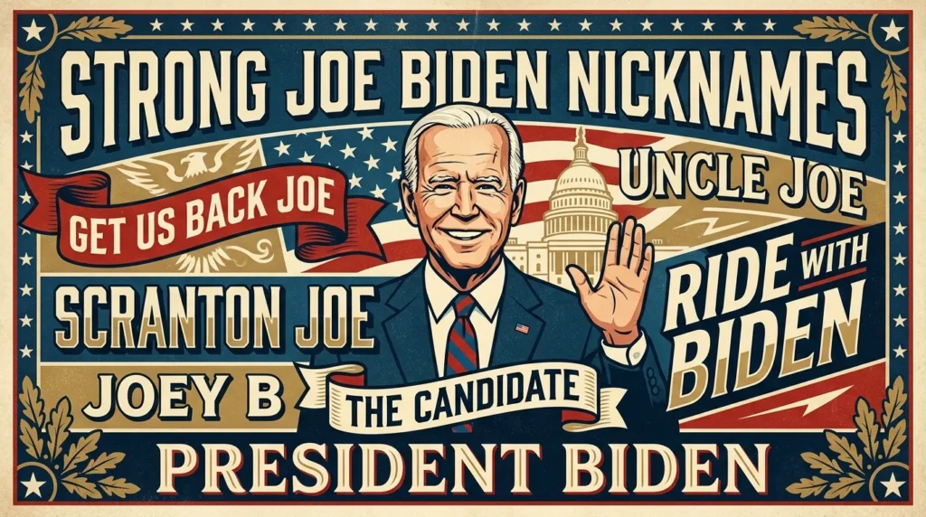 Strong Joe Biden Nicknames
