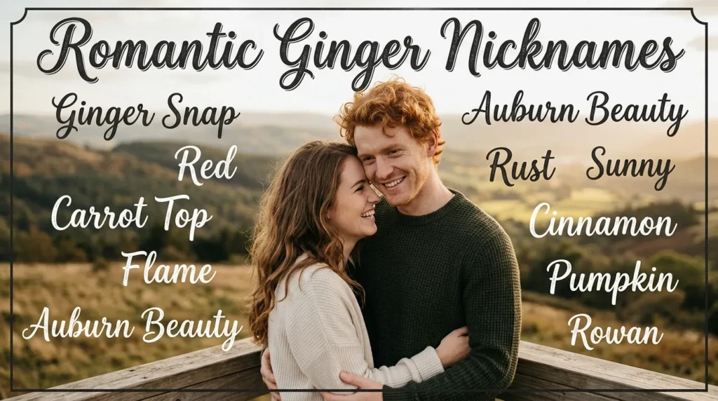 Romantic Ginger Nicknames