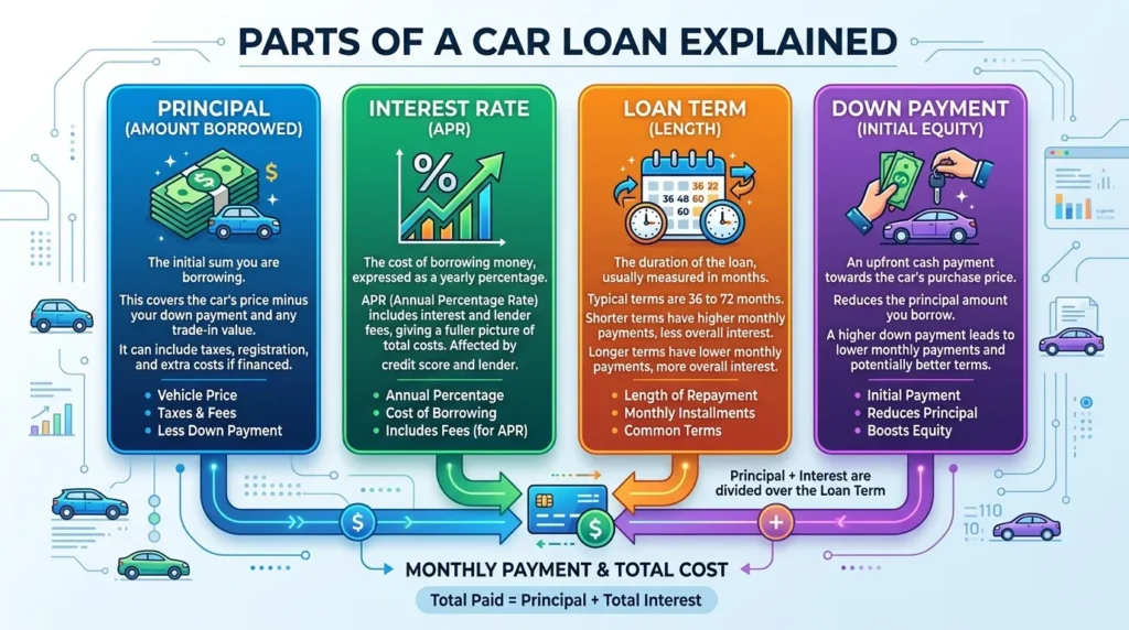  Parts of a Car Loan Explained