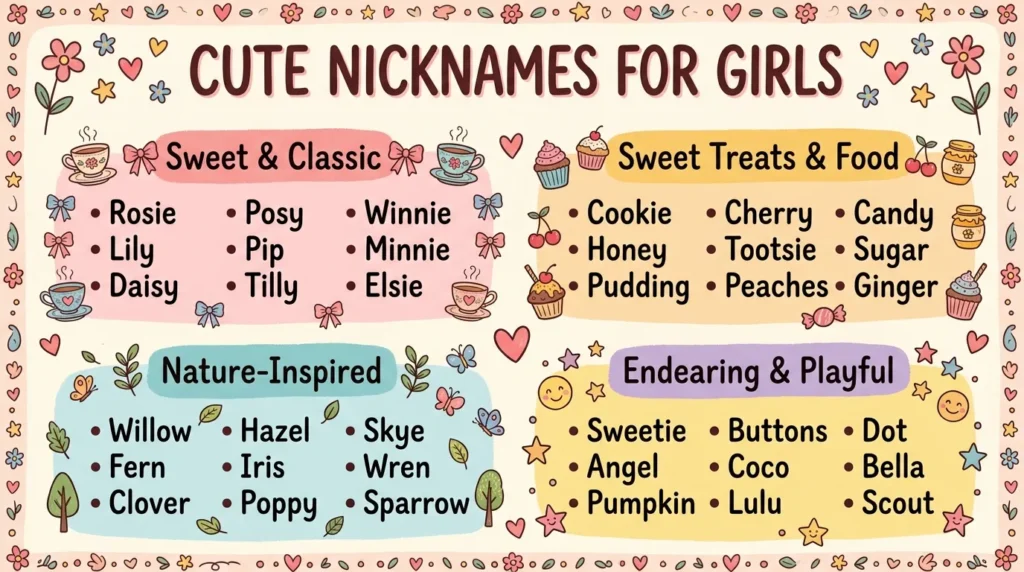 Cute Nicknames for Girls