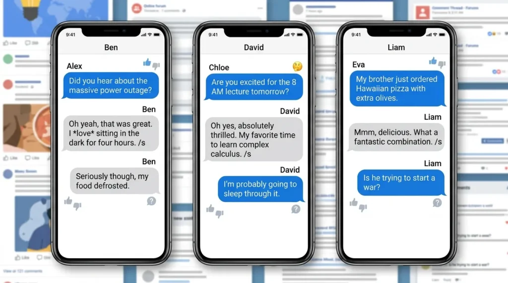 Examples of /S in Conversations