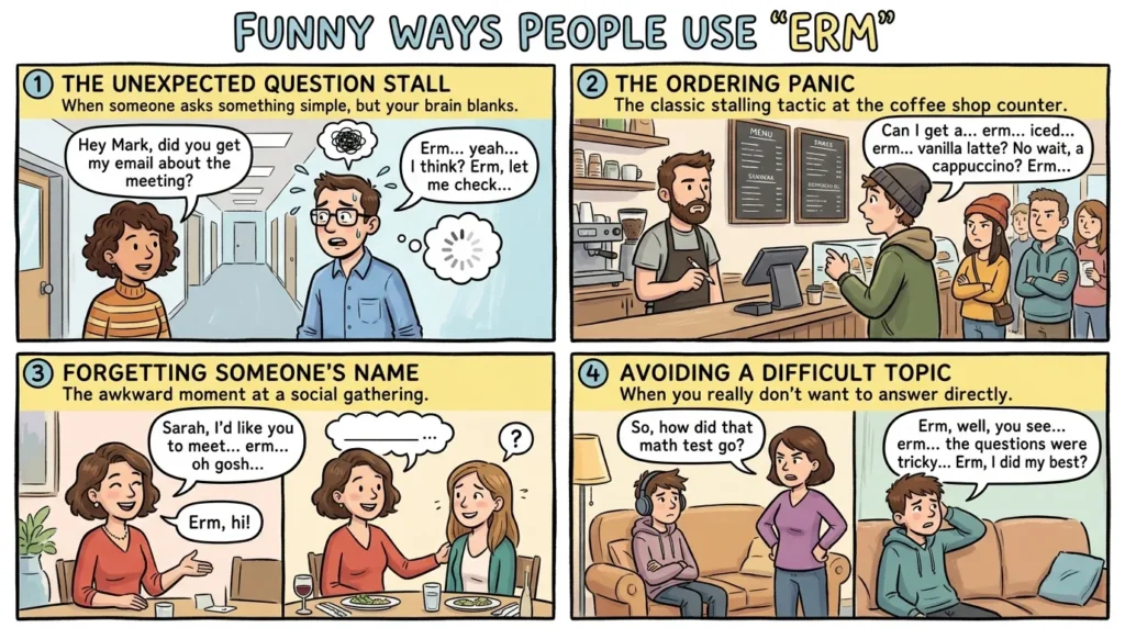 Funny Ways People Use Erm