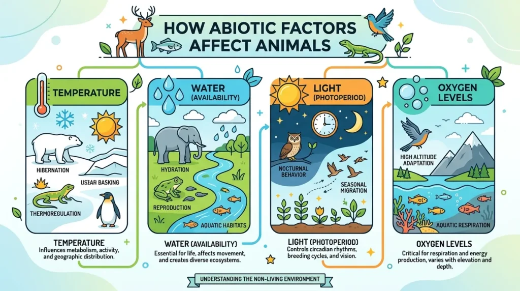 How Abiotic Factors Affect Animals