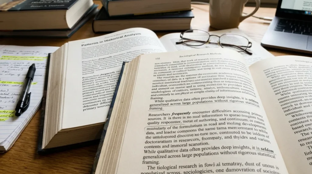 Seldom in Academic Writing