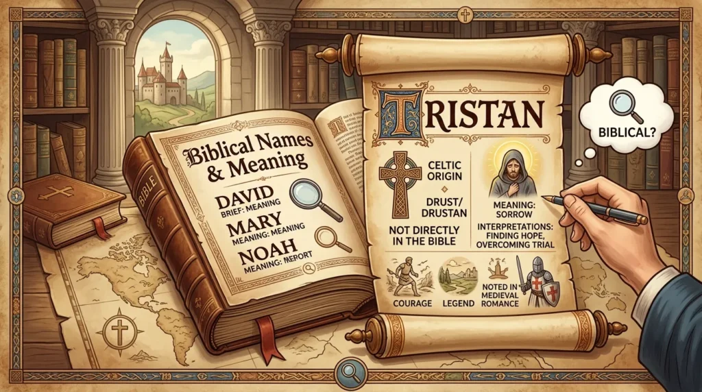 What Does the Name Tristan Mean in the Bible