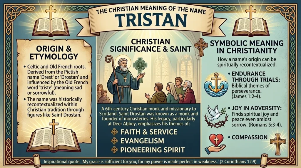 Tristan Name Meaning in Christianity