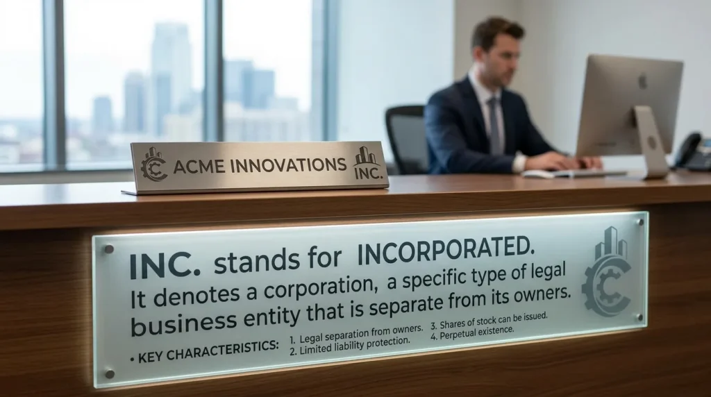 What Does Inc Mean