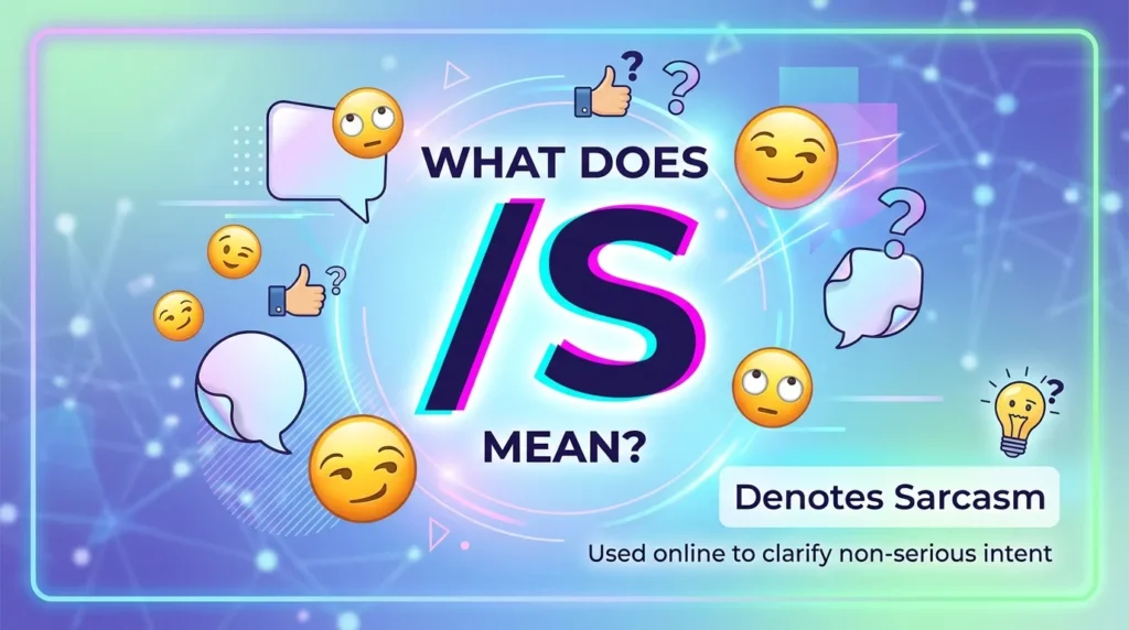 What Does /S Mean