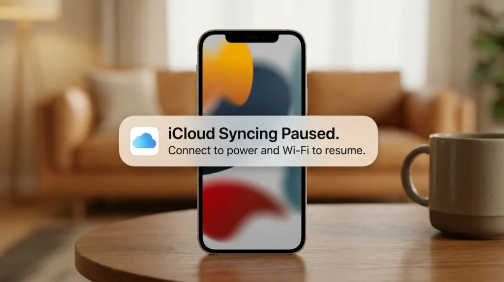 Low Power Mode Can Pause iCloud Syncing