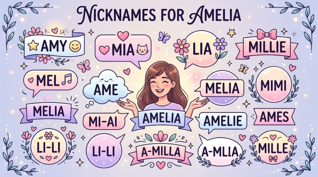 Nicknames for Amelia