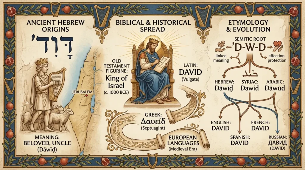 Origin of the Name David