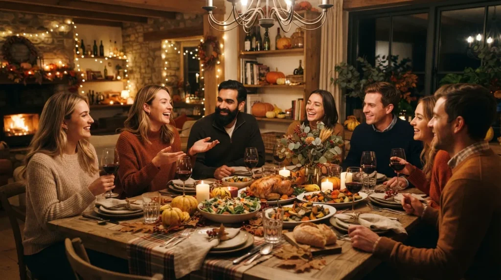 Cozy Fall Dinner Party